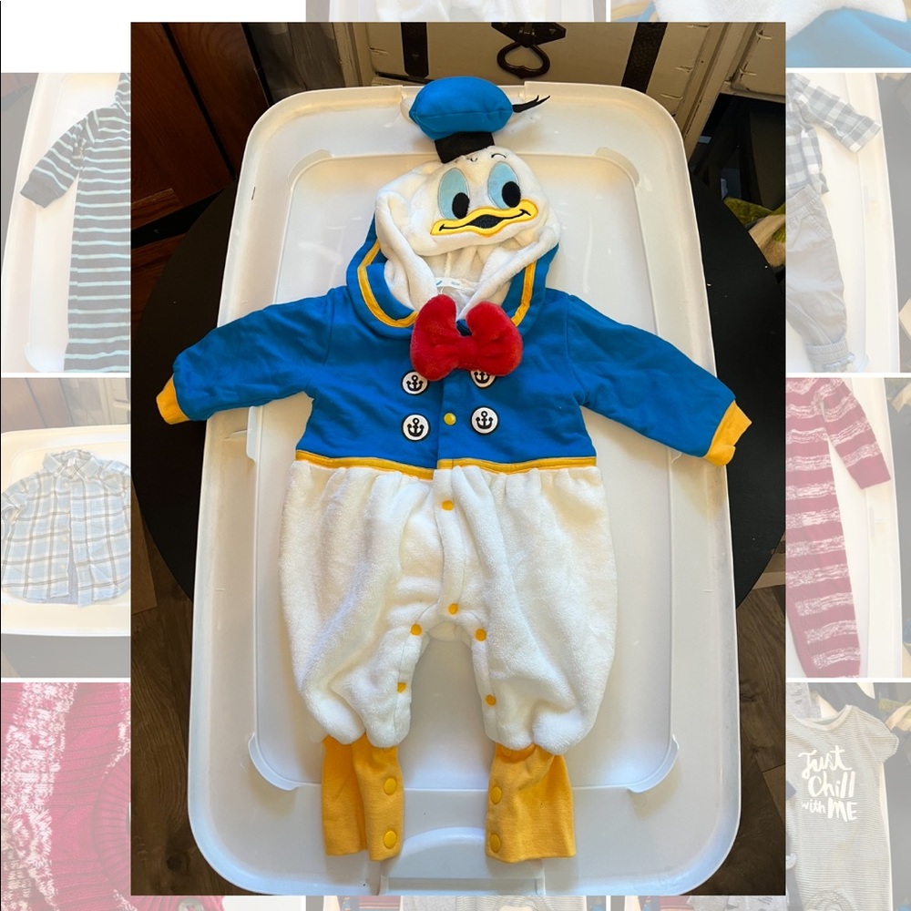 Donal duck costume